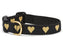Up Country Dog Collar Heart of Gold