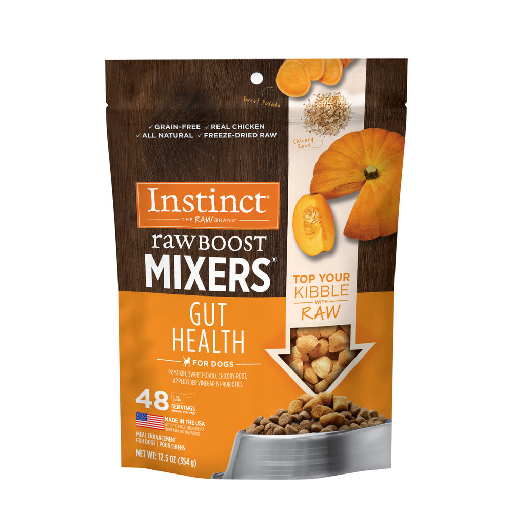 Instinct Dog Freeze Dried Raw Boost Mixers, Gut Health