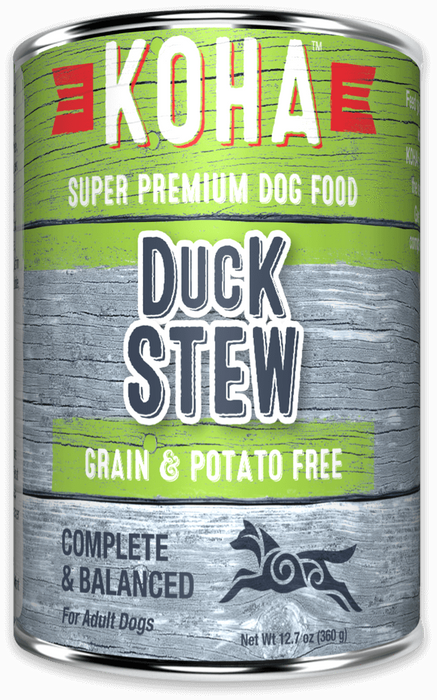 Koha Stew Dog Grain Free Can Food Duck