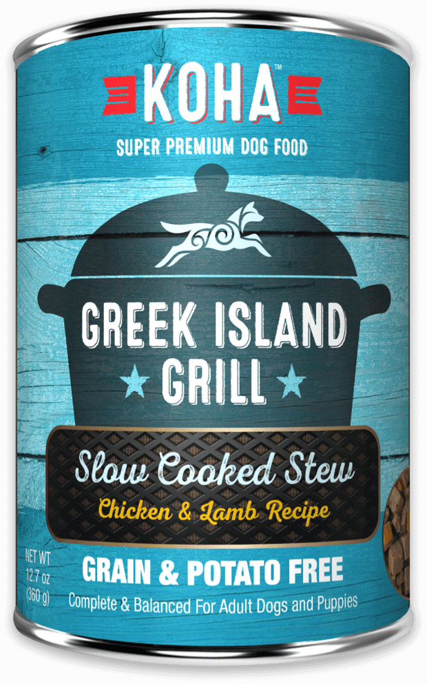 Koha Slow Cooked Stew Dog Grain Free Can Food Greek Island