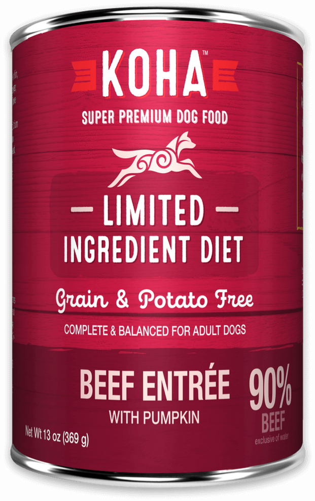 Koha Limited Ingredient Dog Grain Free Can Food 90 Beef On Sale At NJ Pet Store