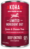 Koha Limited Ingredient Dog Grain Free Can Food 90% Beef