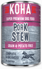Koha Stew Dog Grain Free Can Food Pork