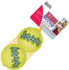 Kong SqueakAir Dog Toy Tennis Balls, Large 2pk