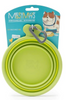 Messy Mutt Dog Collapsible Bowl Green