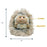 Tall Tails Dog Toy Plush Squeaker Real Feel Fluffy Hedgehog 5"