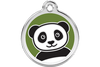 Red Dingo Enamel Pet ID Tag Panda (1PA), Medium