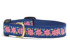 Up Country Dog Collar Pink Garden