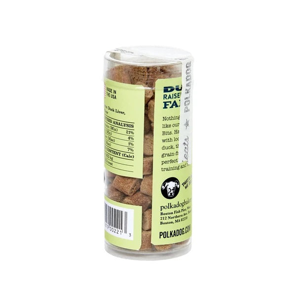Polkadog Bakery Crunchy Dog Treats Lucky Duck Liver Bites