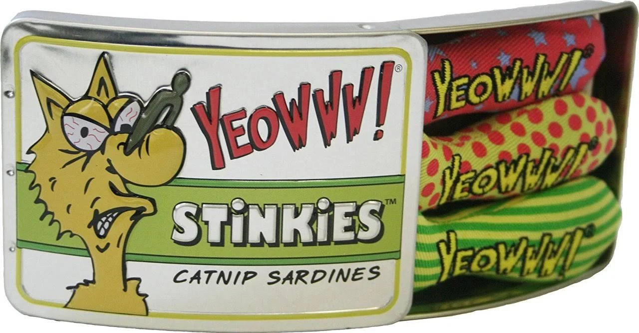 Yeowww! Catnip Toy Tin of Stinkies