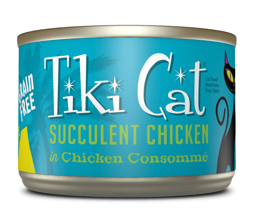 Tiki Cat Grain Free Luau Cat Can Food Puka Puka (Succulent Chicken)