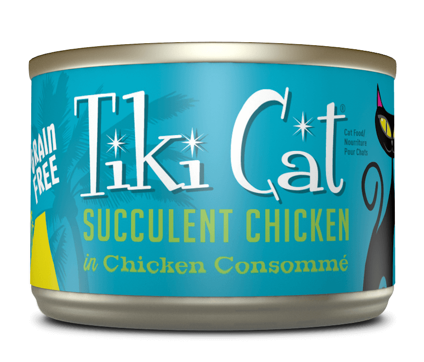 Tiki Cat Grain Free Luau Cat Can Food Puka Puka (Succulent Chicken)