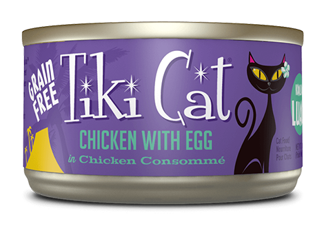 Tiki Cat Grain Free Luau Cat Can Food Koolina (Chicken with Egg)