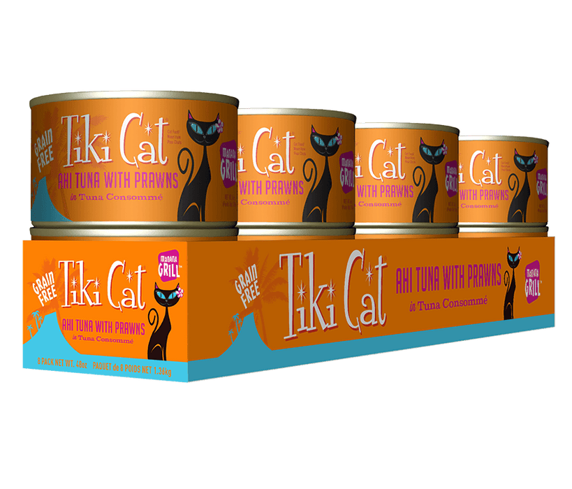 Tiki Cat Grain Free Grill Cat Can Food Manana (Tuna & Prawns)