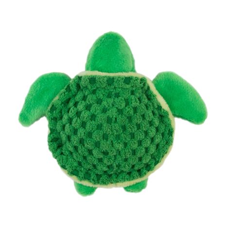 Tall Tails Dog Toy Plush Squeaker Turtle 4"