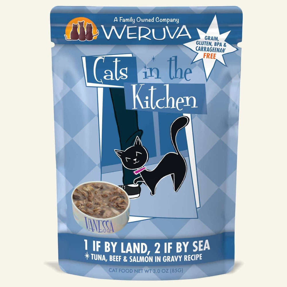 Weruva Cats in the Kitchen Wet Food 1 Land, 2 Sea