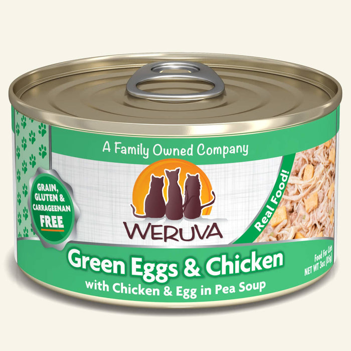 Weruva Classic Grain Free Cat Can Food Green Eggs & Chicken