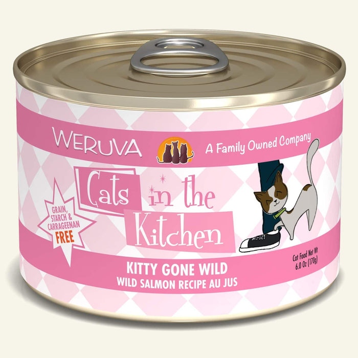 Weruva Cats in the Kitchen Grain Free Can Food Kitty Gone Wild