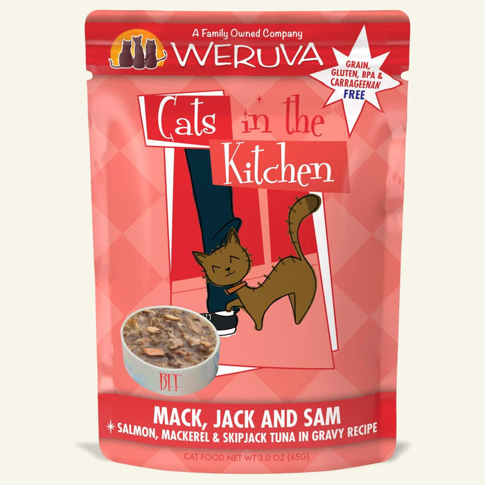Weruva Cats in the Kitchen Wet Food Mack, Jack, & Sam