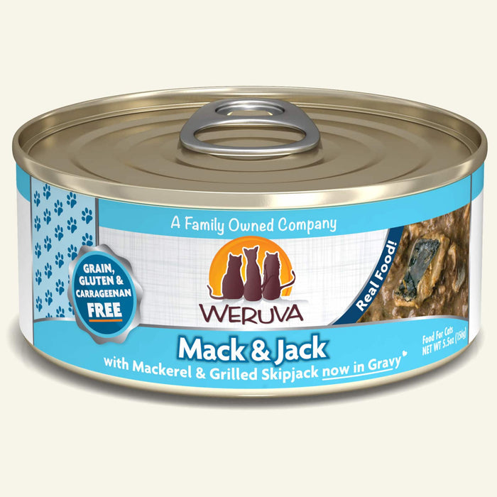 Weruva Classic Grain Free Cat Can Food Mack & Jack