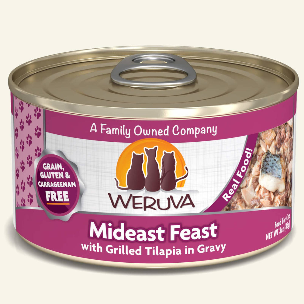 Weruva Classic Grain Free Cat Can Food Mideast Feast