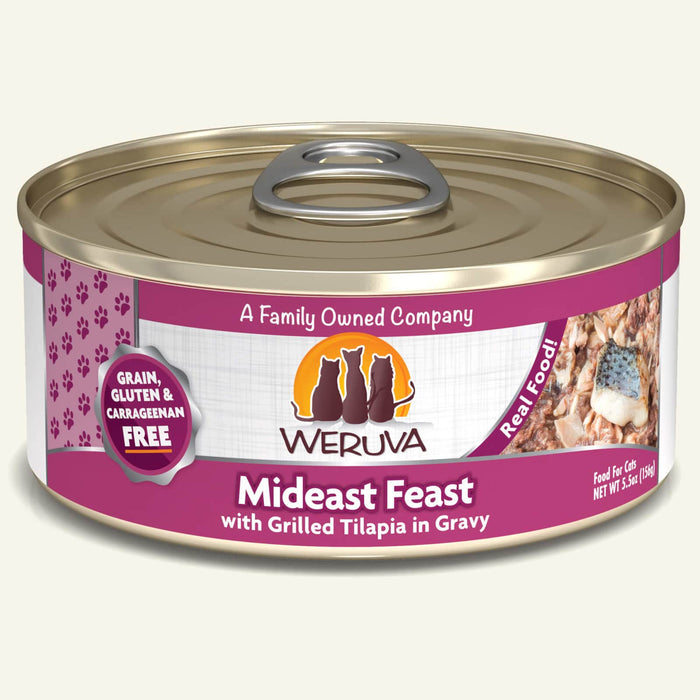 Weruva Classic Grain Free Cat Can Food Mideast Feast