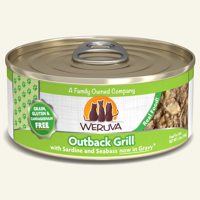 Weruva Classic Grain Free Cat Can Food Outback Grill