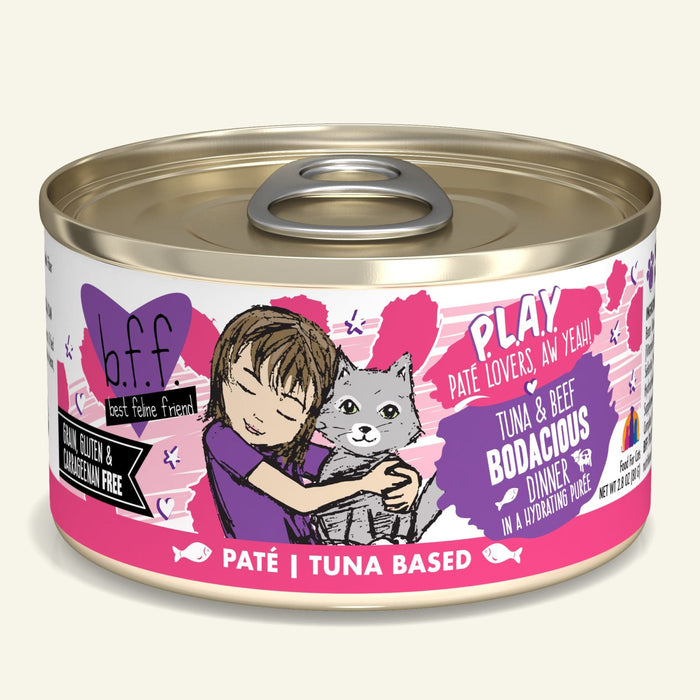Weruva BFF Play Cat Can Food Bodacious Beef & Tuna