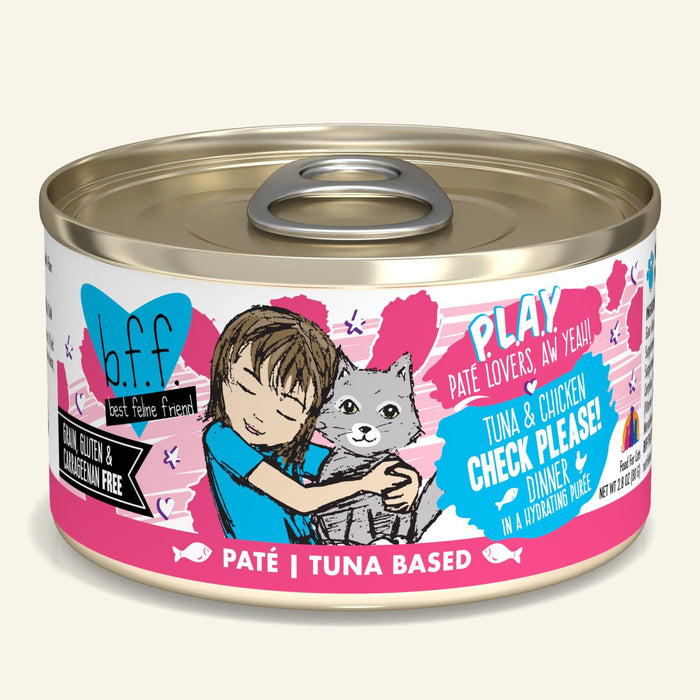 Weruva BFF Play Cat Can Food Check Please! Tuna & Chicken