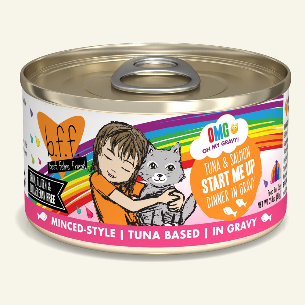Weruva BFF Oh My Gravy Cat Can Food Start Me Up Tuna & Salmon