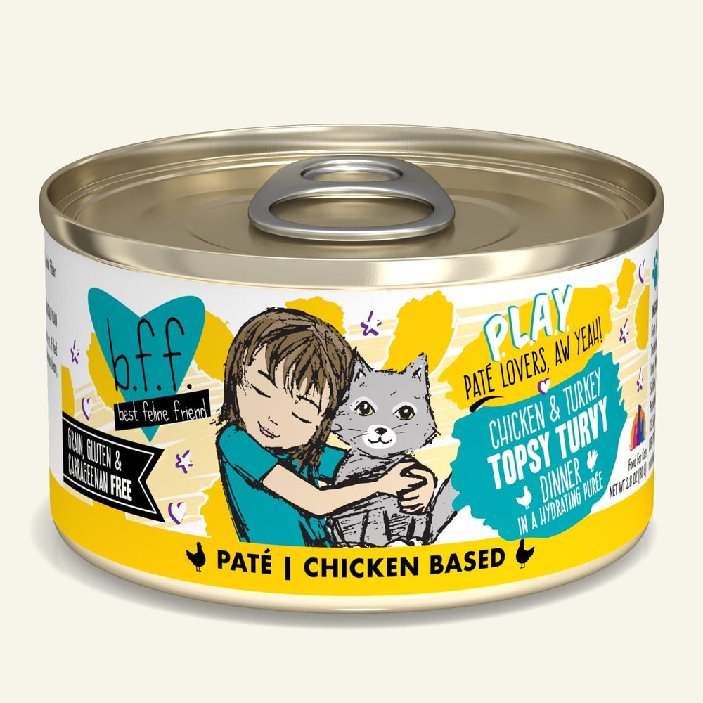 Weruva BFF Play Cat Can Food Topsy Turvy Chicken & Turkey