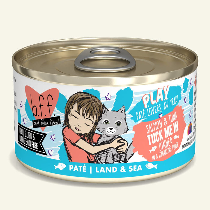 Weruva BFF Play Cat Can Food Tuck Me In Salmon & Tuna