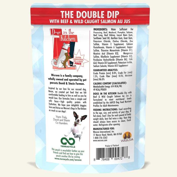 Weruva Dogs in the Kitchen Dog Grain Free Wet Food Double Dip