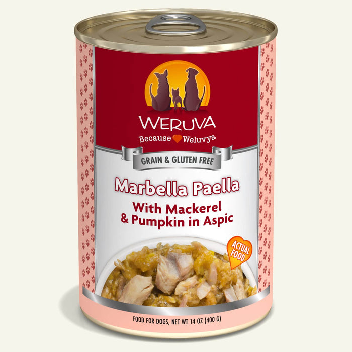 Weruva Grain Free Dog Can Food Marbella Paella