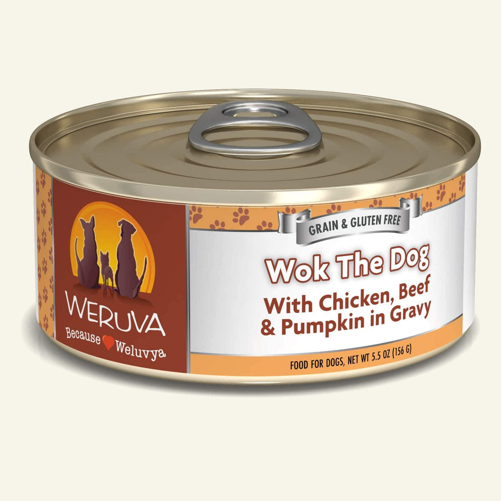 Weruva Grain Free Dog Can Food Wok the Dog