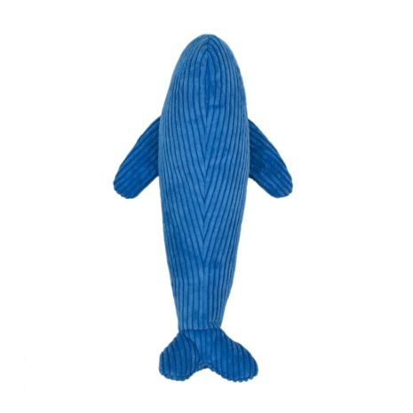 Tall Tails Dog Plush Squeaker Toy Whale 14"