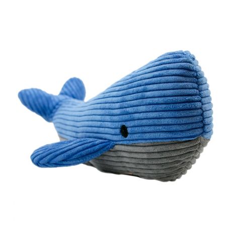 Tall Tails Dog Plush Squeaker Toy Whale 14"