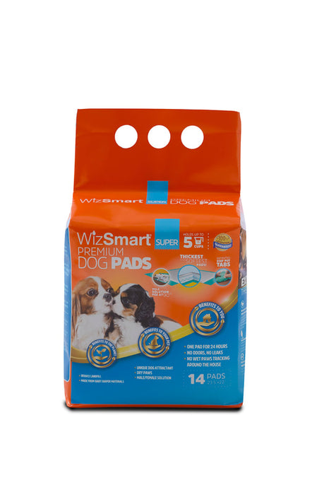 Wizsmart Dog Super Premium Training Pee Pads, 23.5" x 22"