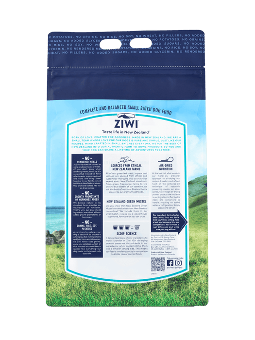 Ziwi Peak Dog Air-Dried Food Mackerel & Lamb
