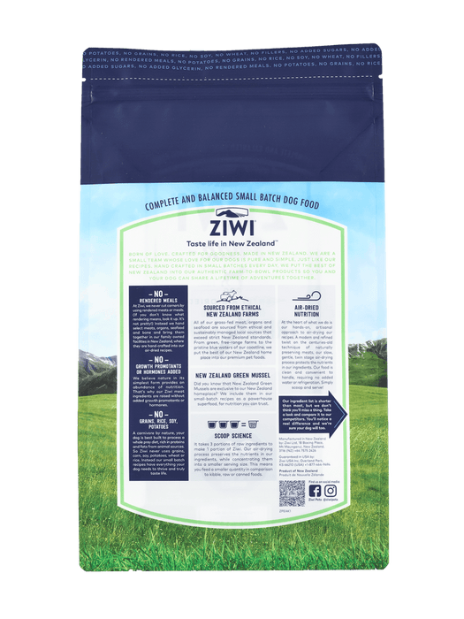 Ziwi Peak Dog Air-Dried Food Tripe & Lamb