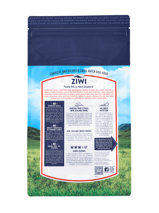 Ziwi Peak Dog Air-Dried Food Venison